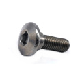 8.8 Gr High quality M2-M38 stainless / carbon steel hex socket button head coach bolt titanium